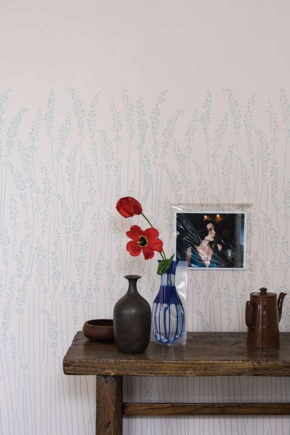 Feather Grass in a room setting