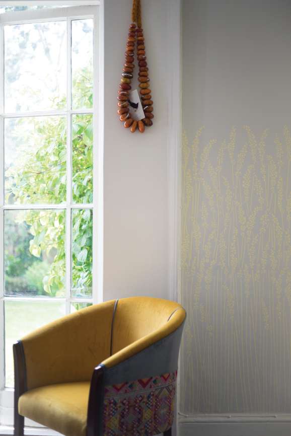 Feather Grass in a room setting