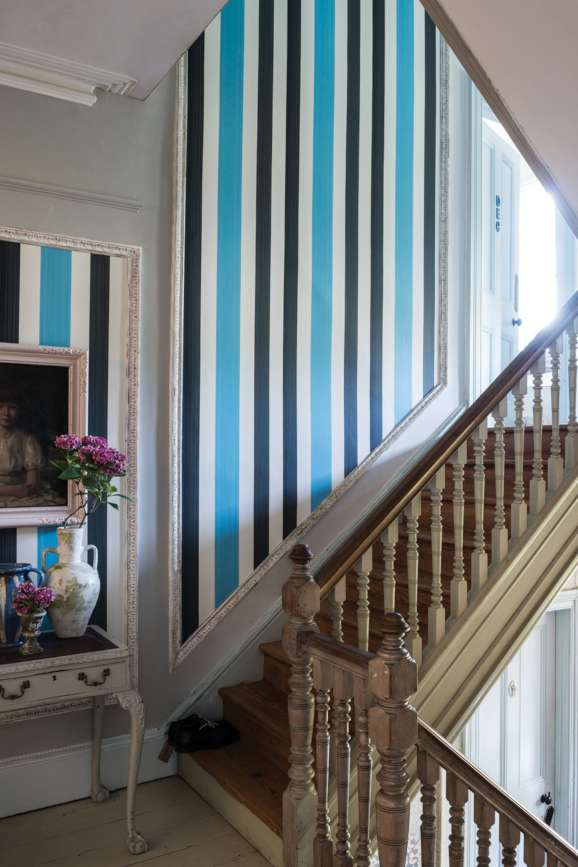 Chromatic Stripe in a room setting