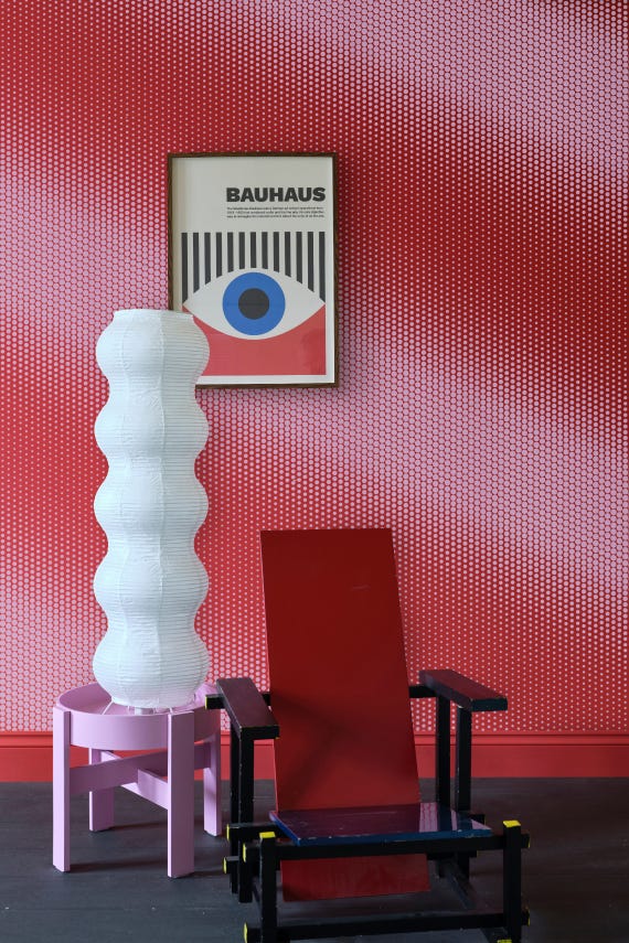 Dot in a room setting