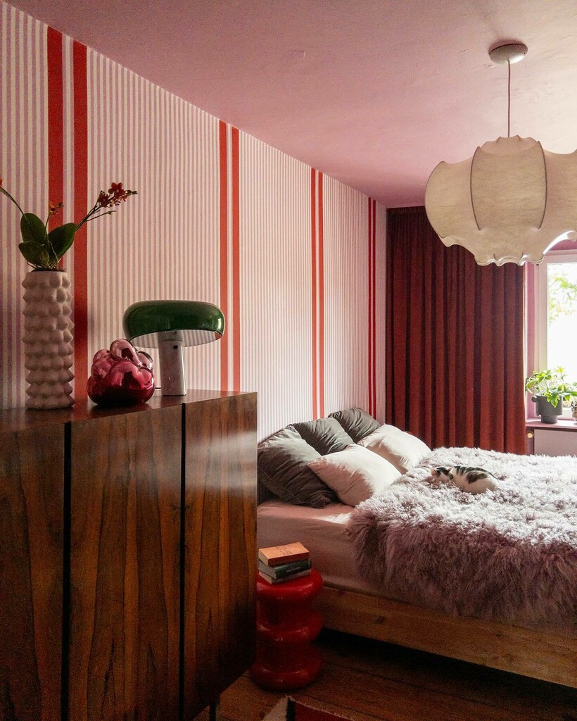 Stripe in a room setting