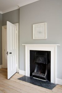 Lamp Room Gray room setting