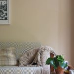 Orange Coloured White room setting