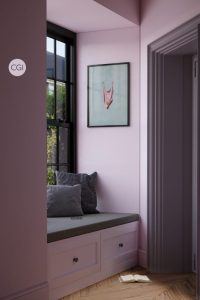 Sugared Almond room setting