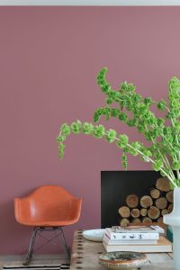 Crimson Red room setting