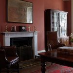 Book Room Red room setting