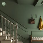 Pea Green room setting