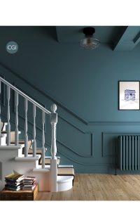 Coppice Blue room setting